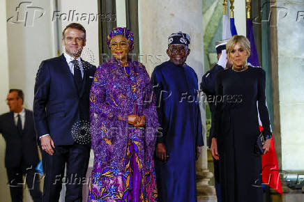 Nigerian President Bola Ahmed Tinubu on state visit to France