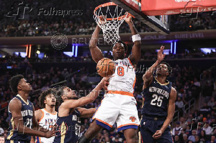 NBA: New Orleans Pelicans at New York Knicks