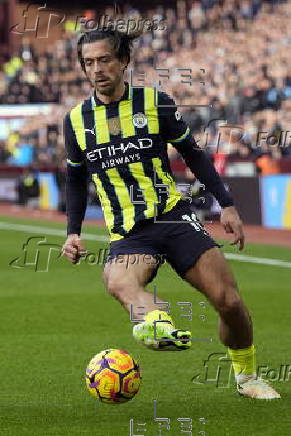 English Premier League - Aston Villa vs Manchester City