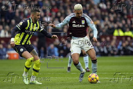 English Premier League - Aston Villa vs Manchester City