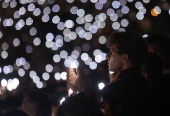 Christmas Eve candlelight service in Jakarta