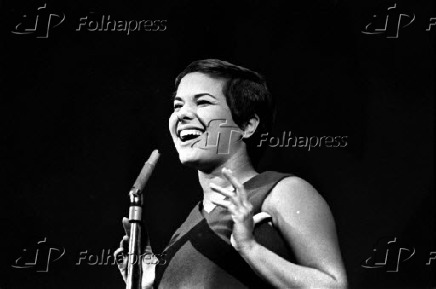 A cantora Elis Regina. (16.05.1967.