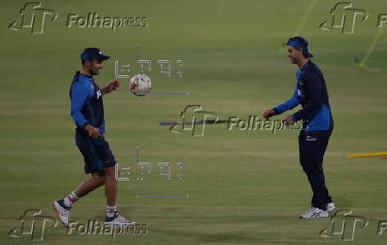 T20 Series - Pakistand and New Zealand training session in Lahore