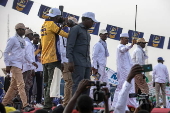 Mahamat Idriss Deby campaigns for Chad presidential elections