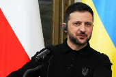 Ukraine's President Zelenskiy visits Poland