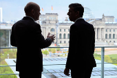 British Prime Minister Sunak meets German Chancellor Scholz in Berlin