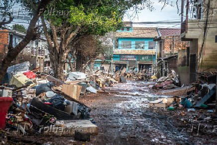 BAIRRO SARANDI / ENCHENTE / DESTRUICAO / DIQUE DO SARANDI / PREJUIZOS