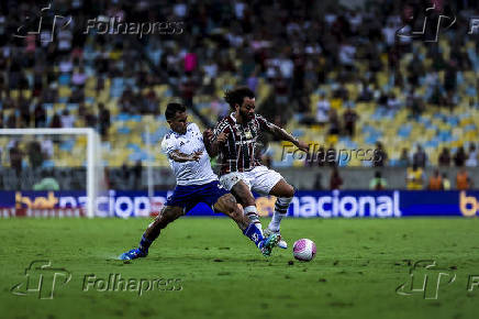 Partida entre Fluminense e Cruzeiro Pelo Campeonato Brasileiro.