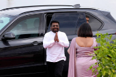 Opening of the new session of parliament, in Colombo