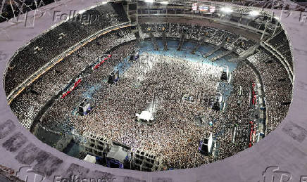 Copa Libertadores - Fans gather in Brazil to watch the Libertadores Final