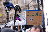 Anti-whaling environmental activist Paul Watson attends a press conference in Paris