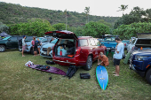 Eddie Aikau Big Wave Invitational surfing event at Waimea Bay