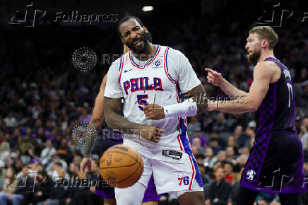 NBA: Philadelphia 76ers at Sacramento Kings