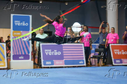 30 Edio Sesc Vero com a atleta Brbara Domingues