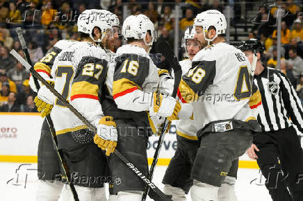 NHL: Vegas Golden Knights at Nashville Predators