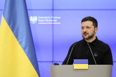 Ukrainian President Volodymyr Zelensky visits Warsaw