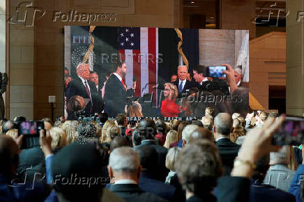 Inauguration ceremony for Trump's second presidential term