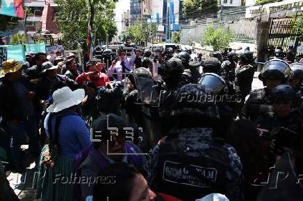 Folhapress Fotos Afines A Evo Exigen Al Ente Electoral De Bolivia