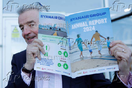 Ryanair's annual general meeting in Dublin