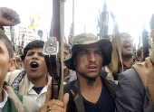 Anti-US and Israel protest in Sana'a