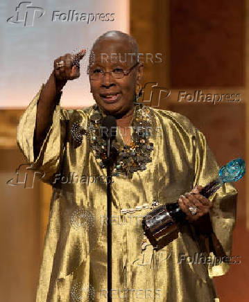 FILE PHOTO: Choreographer Jamison speaks after receiving the award for education at the BET Honors Awards in Washingto