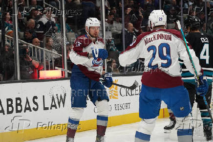 NHL: Colorado Avalanche at San Jose Sharks