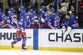 NHL: Boston Bruins at New York Rangers