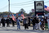 Funeral procession for former US president Jimmy Carter