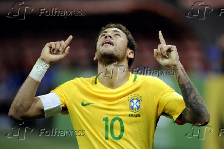 Gol de Neymar - Brasil X Paraguai