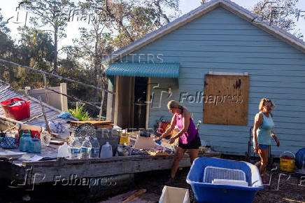 Aftermath of Hurricane Helene