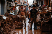 Aftermath of floods in Spain