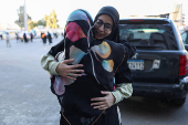 Displaced Lebanese, who had fled to Iraq, prepare to head back home after a ceasefire between Israel and the Lebanese armed group Hezbollah took effect, in Karbala