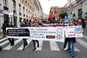 Nationwide general strike in Italy against the government's budget plan