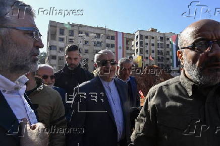 Iranian ambassador visits site of Nasrallah's death in Beirut