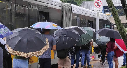 Chuva forte em so paulo