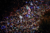 Protesters take part in a rally calling for the impeachment of South Korean President Yeol, in Seoul