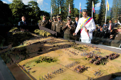 Venezuela's President Maduro attends an event to commemorate the 200th anniversary of the Battle of Ayacucho, in Caracas