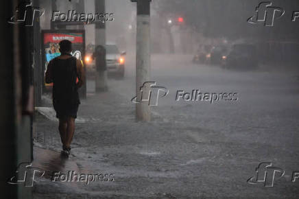 Chuva e Alagamento em So Paulo