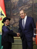 Bolivian Foreign Minister Celinda Sosa Lunda visits Moscow