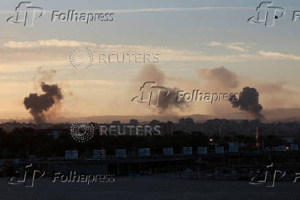 Smoke billows over southern Lebanon