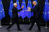 European Council presidency handover ceremony in Brussels