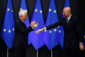 European Council presidency handover ceremony in Brussels