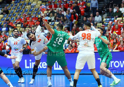 IHF Handball World Championships 2025 - Preliminary Round - Group B - Algeria v Tunisia