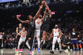 NBA: New York Knicks at Brooklyn Nets