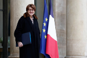 Weekly cabinet meeting at the Elysee Palace in Paris