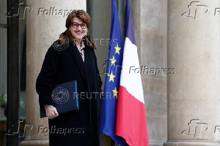 Weekly cabinet meeting at the Elysee Palace in Paris