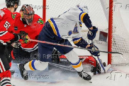 Folhapress Fotos Nhl St Louis Blues At Chicago Blackhawks