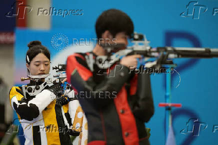 Shooting - 10m Air Rifle Mixed Team Gold Medal