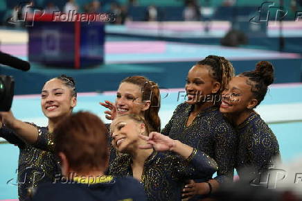 Atletas do Brasil festejam o Bronze em Paris