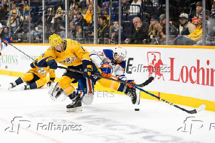 NHL: Edmonton Oilers at Nashville Predators